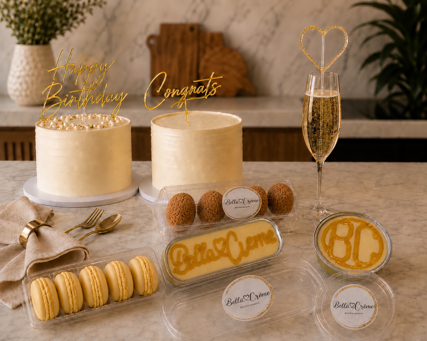 bella creme full collection desserts